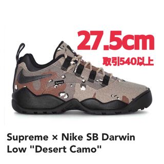 シュプリーム(Supreme)のSupreme × Nike SB Darwin Low Camo 27.5cm(スニーカー)