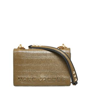 マークジェイコブス(MARC JACOBS)のマークジェイコブス クロコ型押し スタッズ チェーン 斜め掛け ショルダーバッグ カウレザー レディース MARC JACOBS 【1-0149850】(ショルダーバッグ)