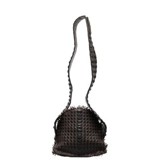 Bottega Veneta - ボッテガヴェネタ イントレチャート スタッズ 斜め掛け ショルダーバッグ レザー レディース BOTTEGAVENETA 【1-0149894】