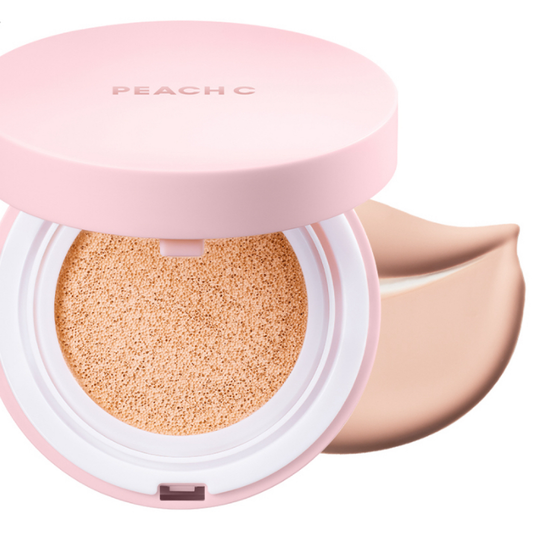 PEACH C ピーチＣ　フォーカスオン　エアーベルベットクッション コスメ/美容のベースメイク/化粧品(ファンデーション)の商品写真