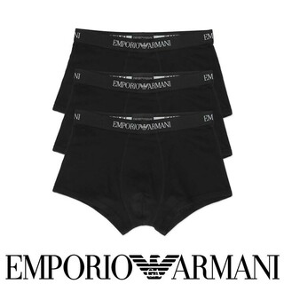 エンポリオアルマーニ(Emporio Armani)の【3枚】EMPORIO ARMANI ボクサーパンツ 54007220 M(ボクサーパンツ)