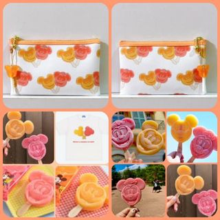 Disney - コインケース💗🧡ディズニーアイスバー　ミッキーミニー