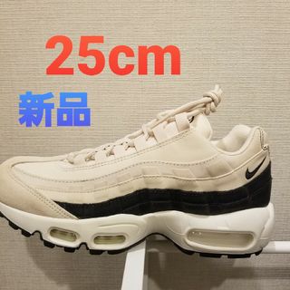 新品タグ付◇NIKE AIR MAX 95 ライトクリーム25cm