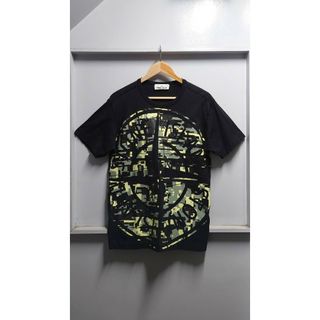 STONE ISLAND MIXED YARN JACQUARD CAMO T