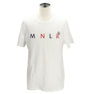 <br>MONCLER モンクレール/Tシャツ(白)/H10918C000438390T/L/メンズインナー/Aランク/37【中古】(Tシャツ/カットソー(半袖/袖なし))