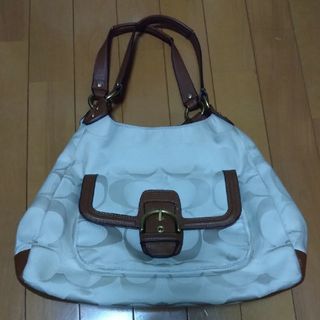 コーチ(COACH)の⚠️無言購入禁止・値下げ可能⚠️コーチ シグネチャー トートバッグ F28904(ハンドバッグ)