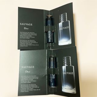 ディオール(Dior)のDior SAUVAGE ソヴァージュ オードトワレ　試供品(香水(男性用))