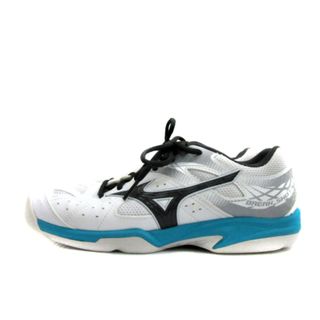 ミズノ(MIZUNO)のミズノ ブレイクショット2 CS テニスシューズ 白 61GR194208(シューズ)