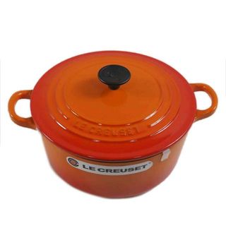 <br>LE CREUSET ル・クルーゼ/ココットロンド トラディション 22cm両手鍋/SAランク/79【中古】(鍋/フライパン)