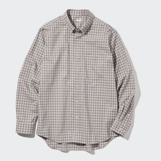 ユニクロ(UNIQLO)のUNIQLO エクストラファインコットンブロードチェックシャツ（長袖）(シャツ)