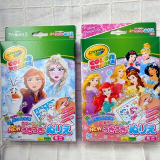 ディズニー(Disney)のディズニー プリンセス & アナと雪の女王 カラーワンダーミニ 2種セット 新品(キャラクターグッズ)
