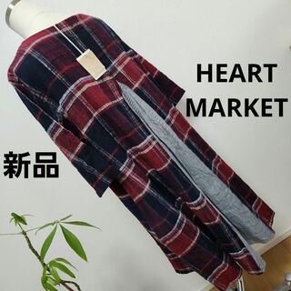 ハートマーケット(Heart Market)の新品 ハートマーケット ワンピース チュニック 　ゆったり　大きいサイズ(ロングワンピース/マキシワンピース)