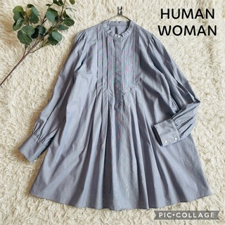 HUMAN WOMAN - human woman ヒューマン ウーマン フロントタックチュニック