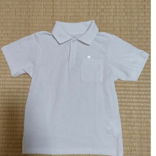 新品　白　130  ポロシャツ　エルフィンドール(Tシャツ/カットソー)