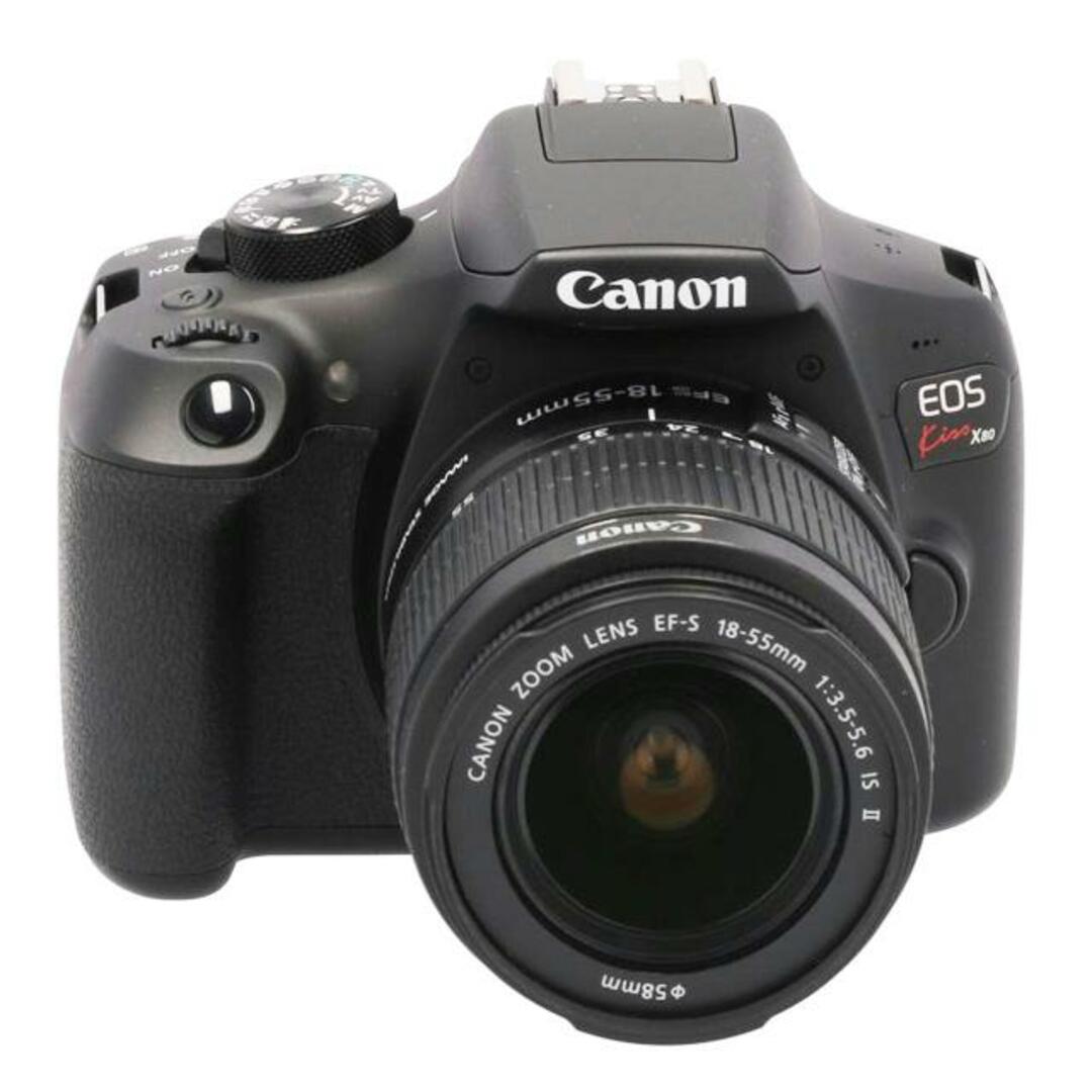 Canon キャノン/デジタル一眼/EOS Kiss X80 レンズキット/031070013895/Bランク/67【中古】 スマホ/家電/カメラのカメラ(デジタル一眼)の商品写真