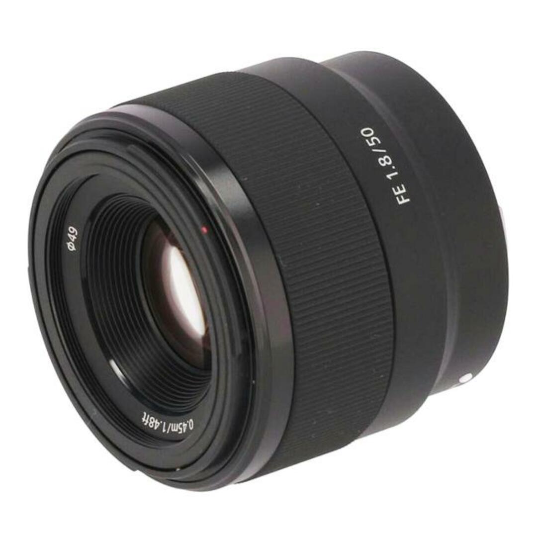 SONY ソニー/交換レンズ/50mm/SEL50F18F/S012465737K/Aランク/67【中古】 スマホ/家電/カメラのカメラ(レンズ(単焦点))の商品写真