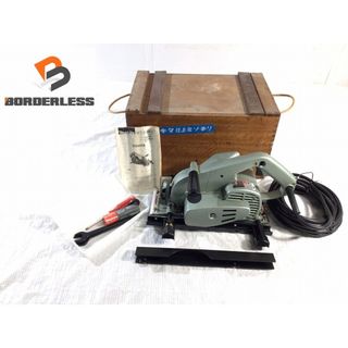 マキタ(Makita)の☆比較的綺麗☆makita マキタ 100V 仕上ミゾキリ 3800N-A 木箱付 仕上げ溝切り 溝切りカッター 胴縁カッター 小穴カッター 89924(工具)