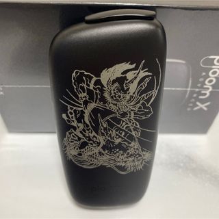 プルームテック(PloomTECH)の風神 龍 デザイン プルームエックス Ploom X アドバンスド 本体 黒(タバコグッズ)