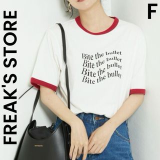 フリークスストア(FREAK'S STORE)の【FREAK'S STORE】フリークスストア ロゴT Tシャツ レターTシャツ(Tシャツ(半袖/袖なし))