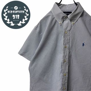 POLO RALPH LAUREN - 【RALPH LAUREN】S/S ボタンダウンシャツ グラフチェック ポニー