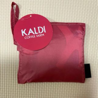 カルディ(KALDI)の【未使用】カルディ　オリジナルエコバッグ　スモーキーピンク(エコバッグ)