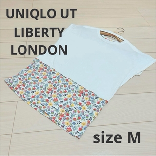 UNIQLO - 美品☆size M☆UNIQLO UT リバティロンドン ノースリーブTシャツ