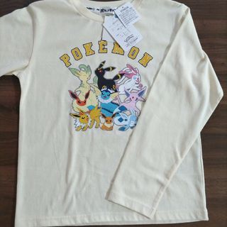 ポケモン(ポケモン)の新品ポケモン長袖Tシャツ130　イーブイ(Tシャツ/カットソー)