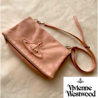 Vivienne Westwood - 【レア】ヴィヴィアンウエストウッド　ショルダーバッグ　ビッグオーブ型押し　廃盤品