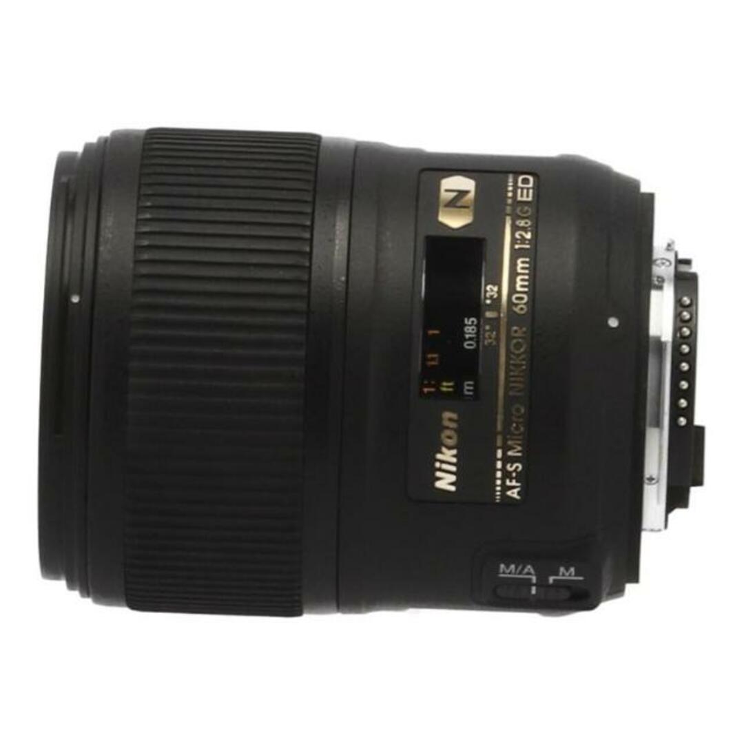 Nikon ニコン/交換レンズ/AF-S Micro 60mm f2.8G ED/2030341/Bランク/82【中古】 スマホ/家電/カメラのカメラ(レンズ(単焦点))の商品写真