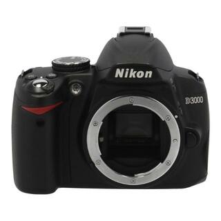Nikon - <br>Nikon ニコン/デジタル一眼/D3000 ボディ/2058643/Bランク/84【中古】