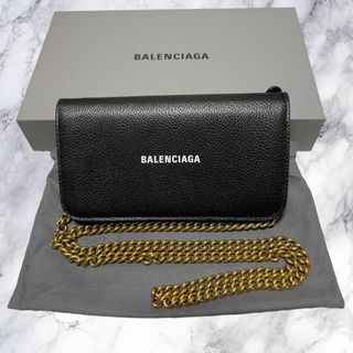 バレンシアガ(Balenciaga)の新品未使用 バレンシアガ ロゴ スマホショルダーバッグ チェーン 5937851(ショルダーバッグ)