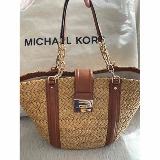 マイケルコース(Michael Kors)のマイケルコース かごバッグ(かごバッグ/ストローバッグ)