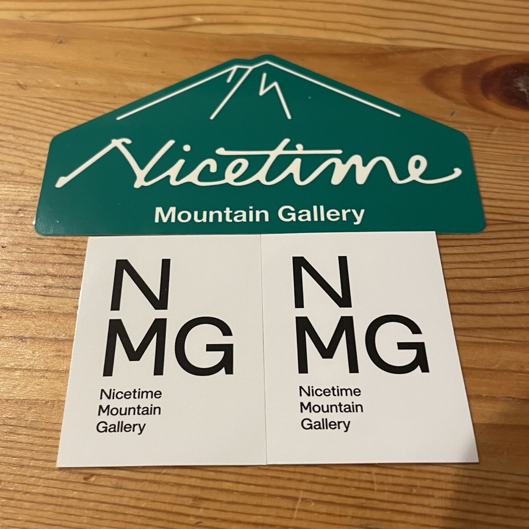 Nicetime Mountain Gallery ステッカー3枚セット スポーツ/アウトドアのアウトドア(その他)の商品写真