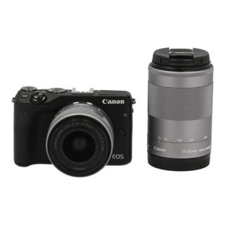 キヤノン(Canon)のCanon キヤノン/ミラーレス一眼レンズキット/EOSM3 Wレンズセット/301035000777/Bランク/05【中古】(ミラーレス一眼)