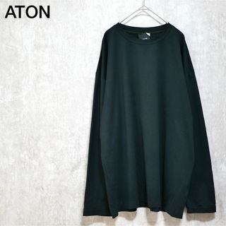 エイトン(ATON)のATON Suvin60/2 Oversized Long-Sleeve T(Tシャツ/カットソー(七分/長袖))