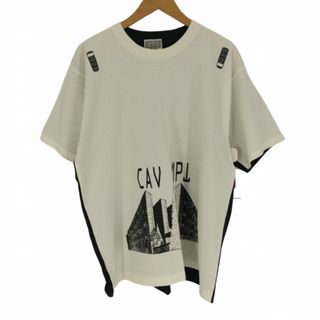 C.E(シーイー) バイカラー両面プリントTシャツ メンズ トップス(Tシャツ/カットソー(半袖/袖なし))