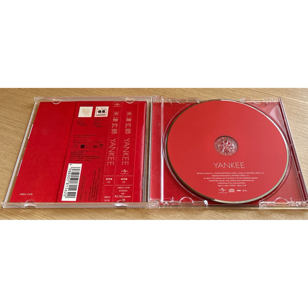 YANKEE 米津玄師 CD エンタメ/ホビーのCD(ポップス/ロック(邦楽))の商品写真