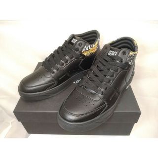 VERSACE JEANS COUTURE スニーカー ブラック 28.0cm(スニーカー)