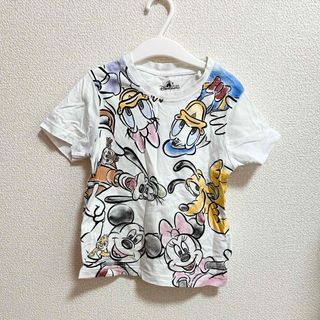 ディズニー(Disney)の香港ディズニーランド　Tシャツ　キッズ　XS 100cm(Tシャツ/カットソー)