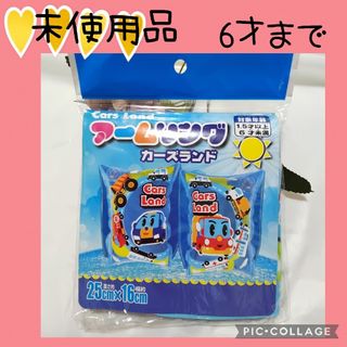 【カーズランド　アームリング】浮き輪　腕　プール　6才まで　25×16cm(その他)