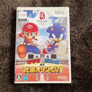 ニンテンドウ(任天堂)のWiiソフト　マリオ＆ソニック　北京オリンピック(家庭用ゲームソフト)