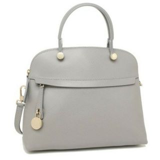 フルラ(Furla)のFURLA フルラ　パイパー　M　ライトグレー(ハンドバッグ)