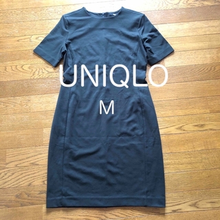 ユニクロ(UNIQLO)のUNIQLO ワンピース M(ひざ丈ワンピース)