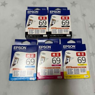 エプソン(EPSON)のこねこ様専用 エプソン純正インクカートリッジ5本セット(OA機器)