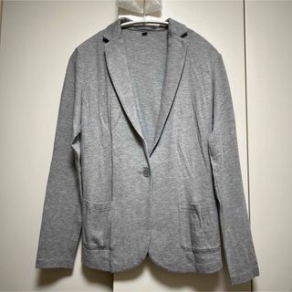 ユニクロ(UNIQLO)の【ユニクロ　スウェット素材ジャケット☆】(テーラードジャケット)