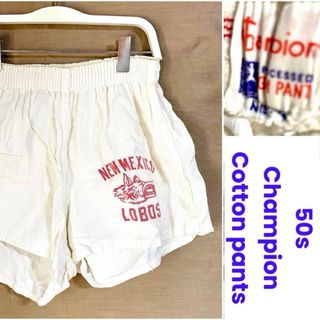 【 Vintage Champion／送料込・即購入可】 50sショートパンツ