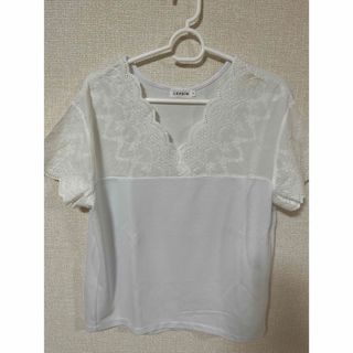 レプシィム(LEPSIM)のレプシム 半袖 カットソー レース(Tシャツ(半袖/袖なし))