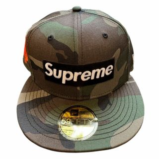 シュプリーム(Supreme)の7 3/8 24SS Supreme MLB Teams Box Logo New Era Woodland Camo(キャップ)