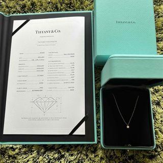 Tiffany & Co. - Tiffany ソリティアダイヤモンドペンダント