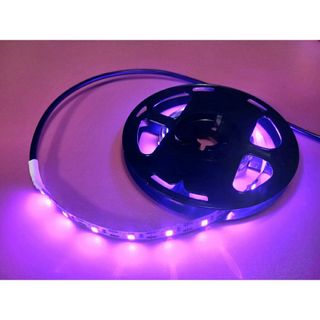 395~405nm 紫外線 UV LED ストリップ ライト 1m+USBポート